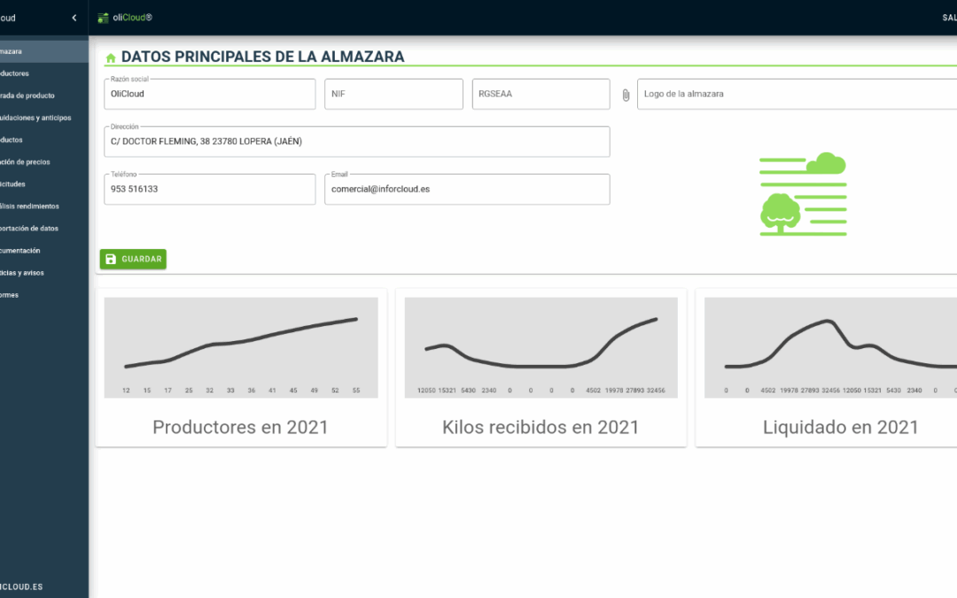 Pasa tu almazara a la era digital y establece una conexión privada con tus agricultores
