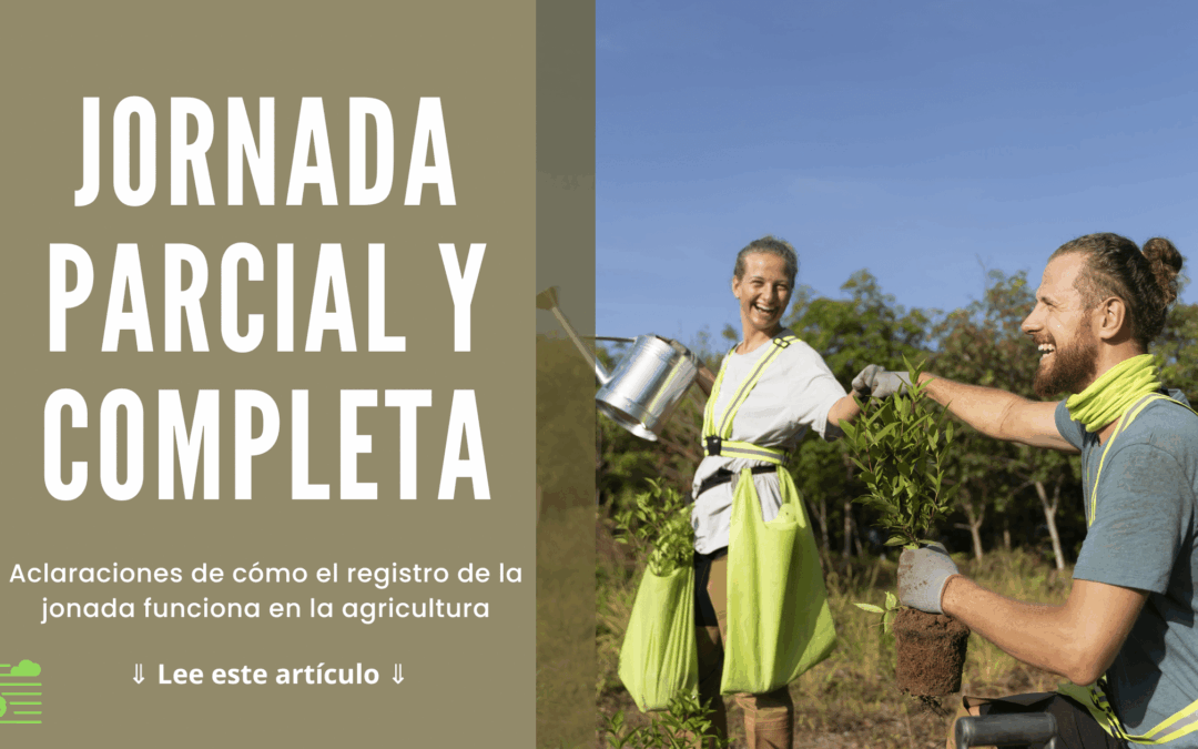 Cómo el registro de la jornada a tiempo parcial y a tiempo completo en el sector agrícola beneficia a la economía